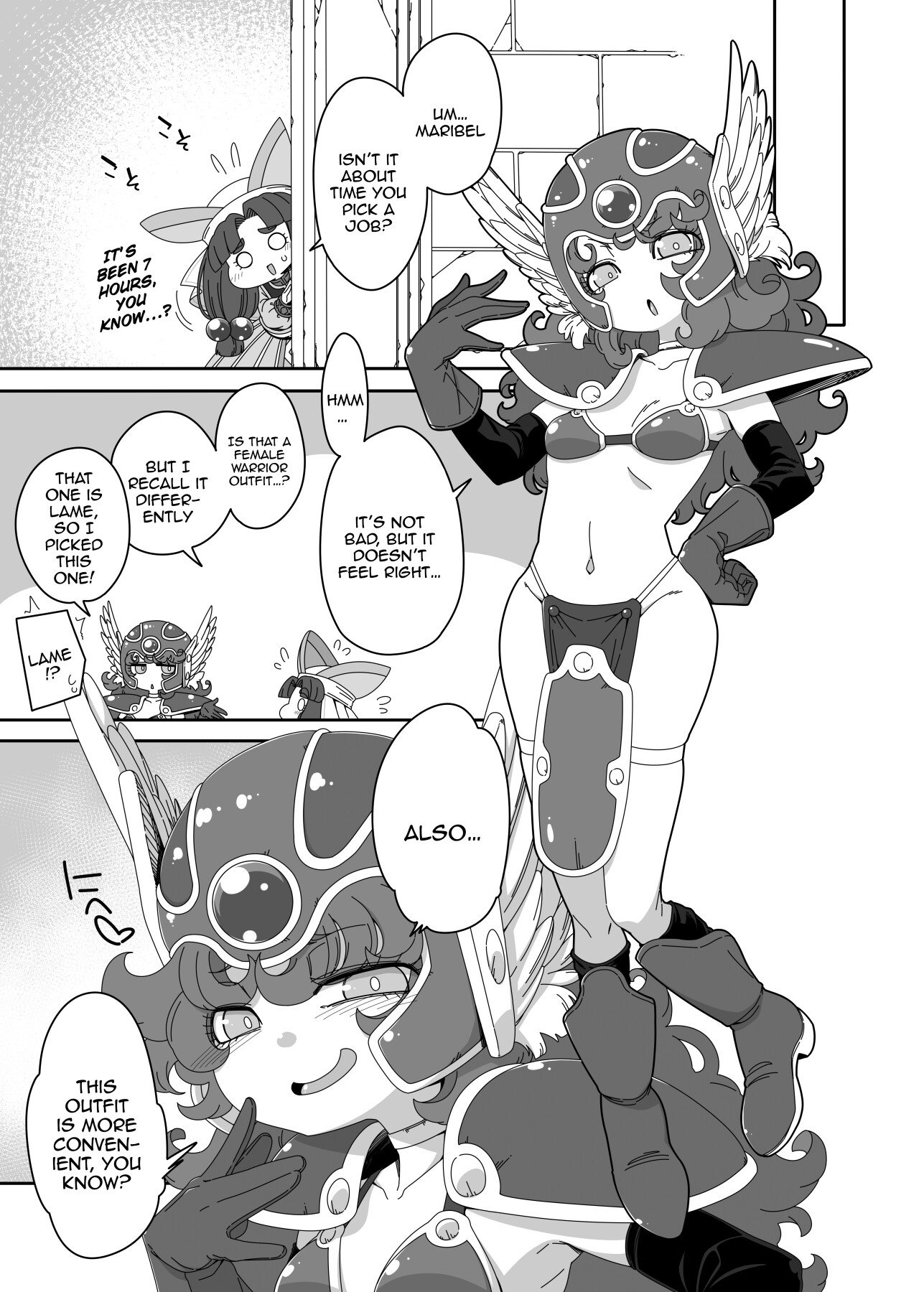 Hentai Manga Comic-Maribel Wants To Keep Changing Jobs-Read-2